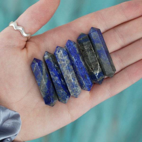 Lapis Lazuli Double Terminated Crystals