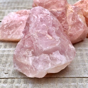 Large Raw Rose Quartz Stone