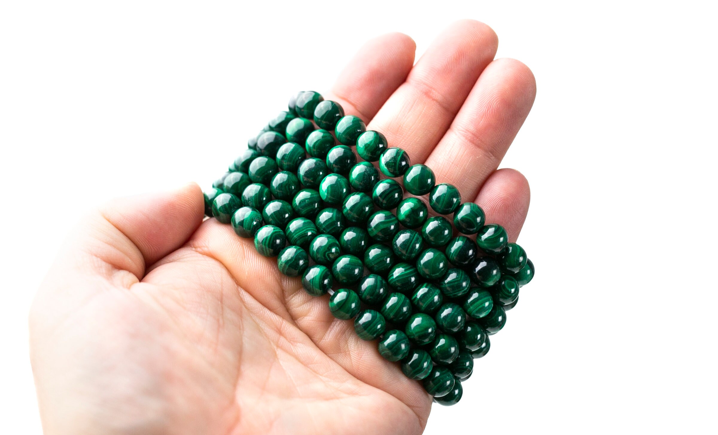 EMF Protection Elastic Bracelet - 8mm Beads