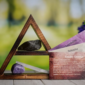 Serenity-trio met houten displayplank