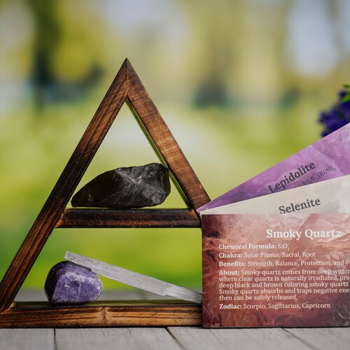 Trio Serenity avec présentoir en bois