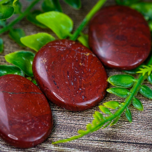 Red Jasper Thumb Stone