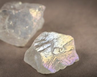 Raw Rainbow Aura Clear Quartz (rough Angel Aura Quartz) - Etsy Raw Rainbow Aura Clear Quartz (rough Angel Aura Quartz) - Etsy
