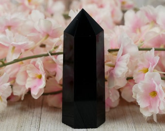 Large Obsidian Crystal Tower