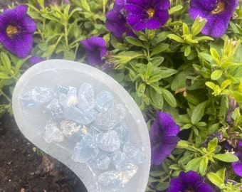 Celestite piccola pietra grezza