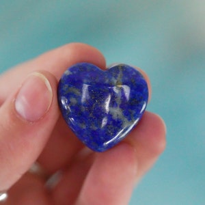 Small Lapis Lazuli Crystal Heart