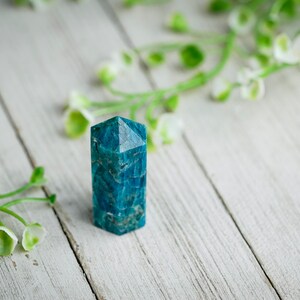 Apatite Healing Crystal Tower Point