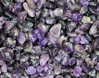 Amethyst Tumbled Crystal Chips, Choose Amount