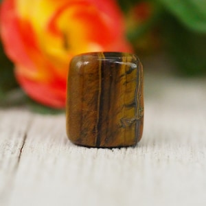 Tumbled Tigers Eye Polished Stone