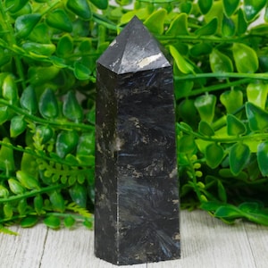 Large Astrophyllite Crystal Tower Point