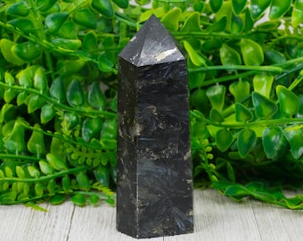 Large Astrophyllite Crystal Tower Point