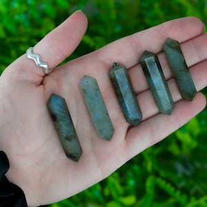 Labradorite Double Terminated Crystals
