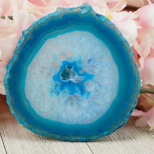 Blue Agate Slices