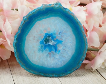 Blue Agate Slices