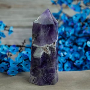 Large Dream Amethyst Crystal Tower