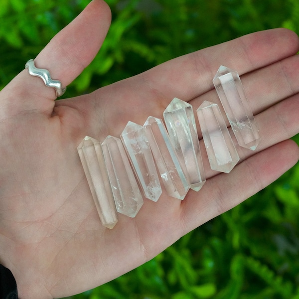 Clear Quartz Double Terminated Crystals