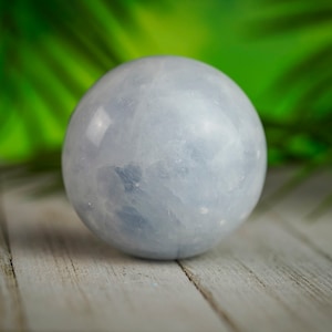 Blue Calcite Crystal Ball 60mm or 70mm