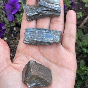 Hematite Raw Rough Shiny