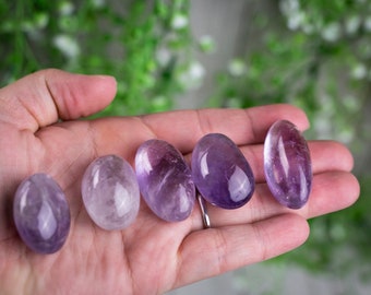 CHEAP A+ Quality Amethyst Crystal Natural Pocket Stone