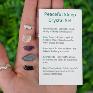 Peaceful Sleep-set met getrommelde chips