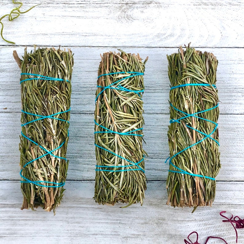 Rosemary Smudge Stick 4in Choose Amount image 1