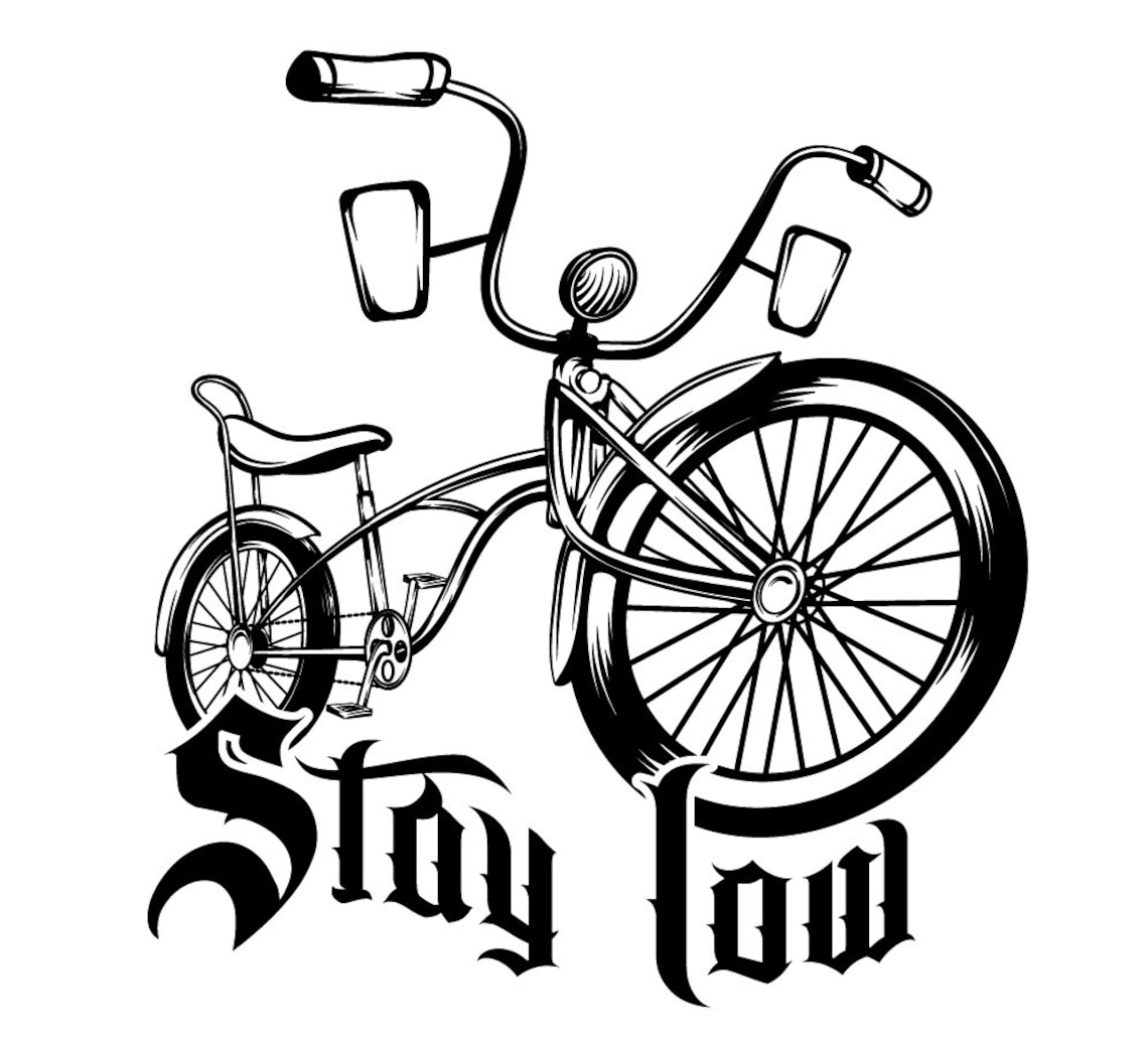 Lowrider Bike Design Chicano Mexican art White tee Original Etsy