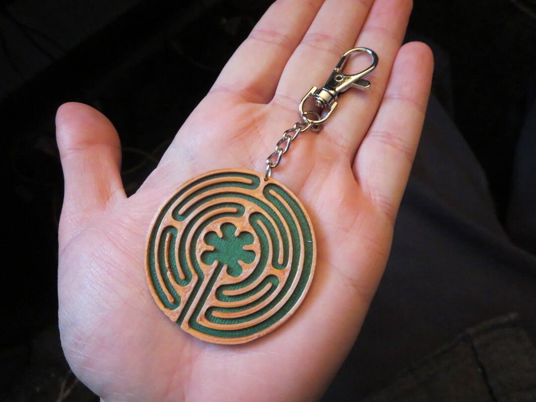 Mini Labyrinth Keychain Etsy