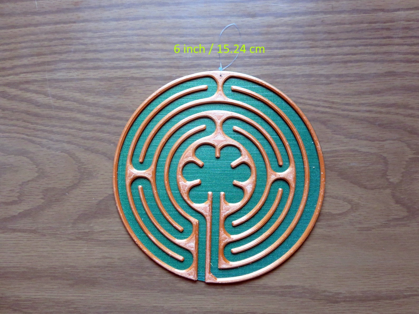Finger Labyrinth / Maze Meditation Tool Finish Hanger - Etsy