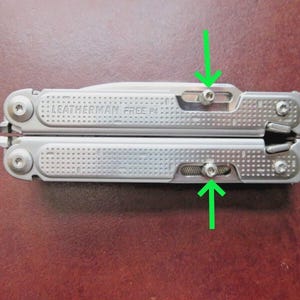 Leatherman FREE P2/P4/ARC/T2/T4 Thumb Stud Stainless Steel Knife Blade Opener 3x