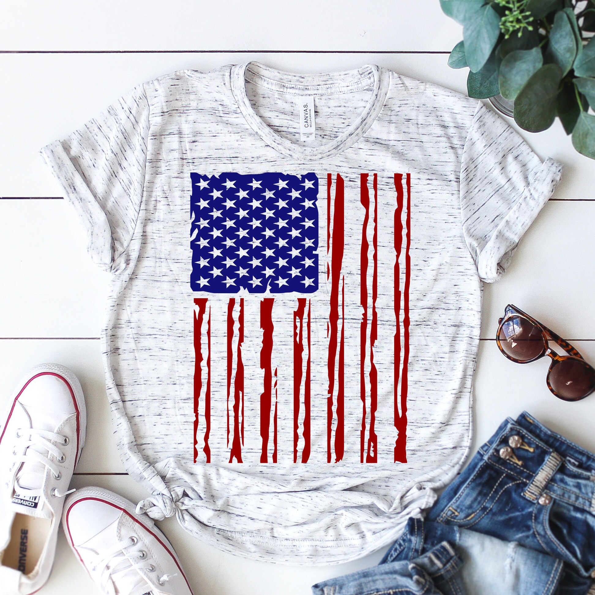 Download Distressed american flag svg Usa Flag svg 4th july svg | Etsy