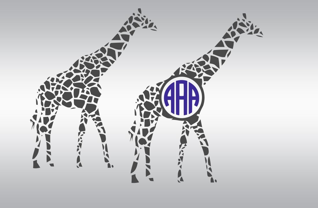 Download Giraffe svg Safari svg Zoo svg Giraffe clip art Animal | Etsy