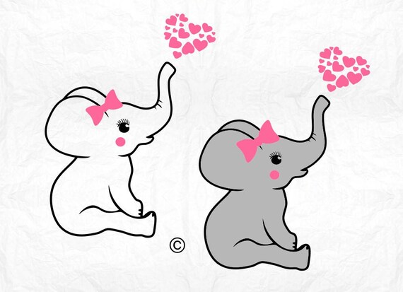 Download Baby Elephant svg birthday girl svg birthday svg elephant ...