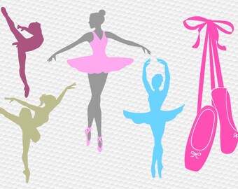 Ballerina svg, Ballet svg, Dance svg, dancer svg, ballerina clipart, ballet dancer svg, shoes svg, iron on, Clipart, Svg, DXF, Png, Eps