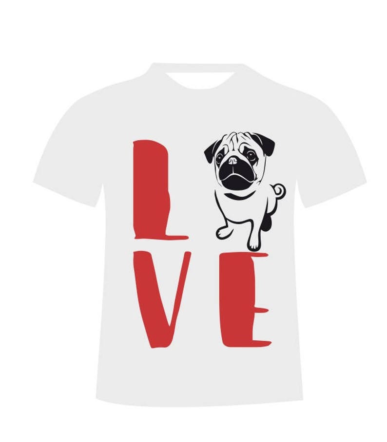 Download Pug svg dog mom svg pug dog svg dog svg pug clipart pug | Etsy