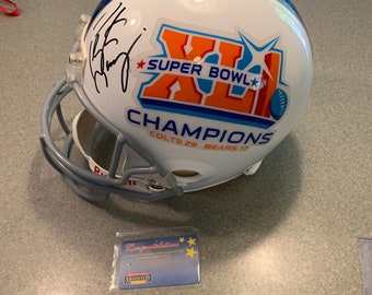 ペイトンマニング サイン入り ヘルメット ペイトン・マニング サイン入り インディアナポリス・コルツ