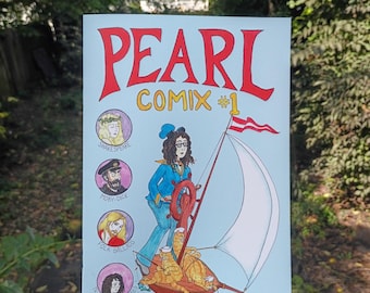 Pearl Comix #1 hand-drawn comic book