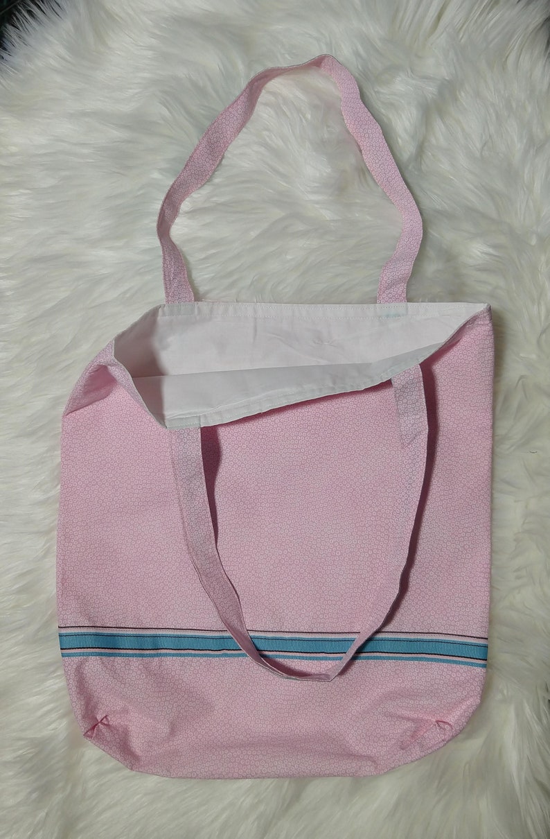 Pink Tote Bag