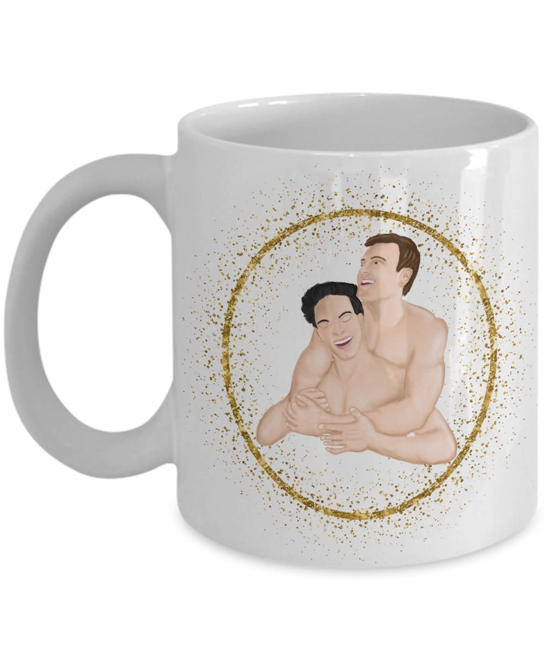 Valentine's Mugs For Gay Valentine Day Gift For Him Etsy