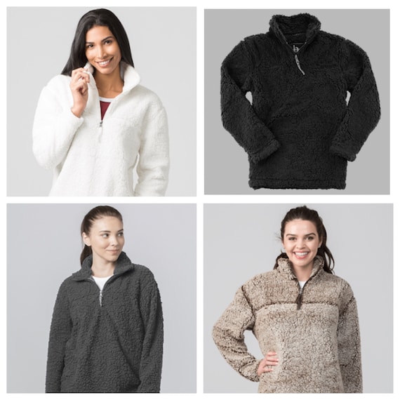 Adult sherpa pullover cheap