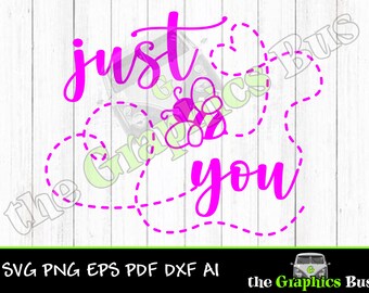 Just Bee You SVG Just Be You clipart PDF trail Cute bee EPS file ai Vector graphic for decals, shirts dxf Cricut vinyl cutter Silhouette eps