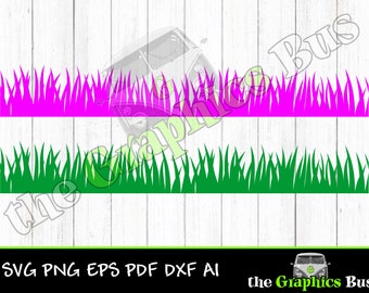 Grass seamless repeating pattern 12" SVG PNG EPS Vector grass clipart dxf.  Green yard, landscape shirt pdf Cricut Grass file vinyl graphics