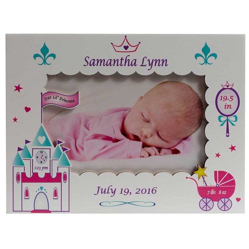 Personalized Baby Picture Frame Baby Girl Picture Frame New Etsy