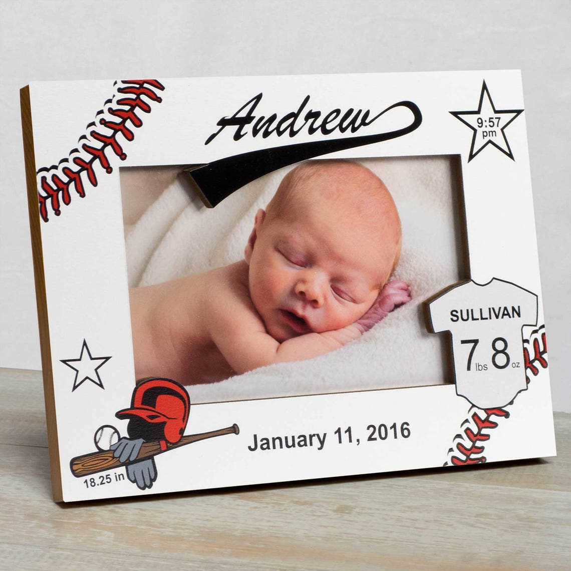 Personalized Baby Picture Frame Baby Boy Picture Frame New Etsy