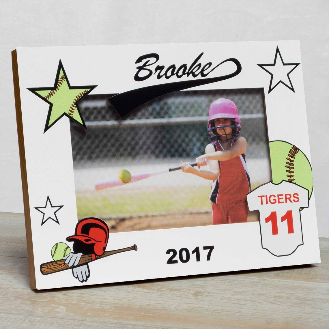 Baseball Picture Frame Personalized Baseball Picture Frame Etsy