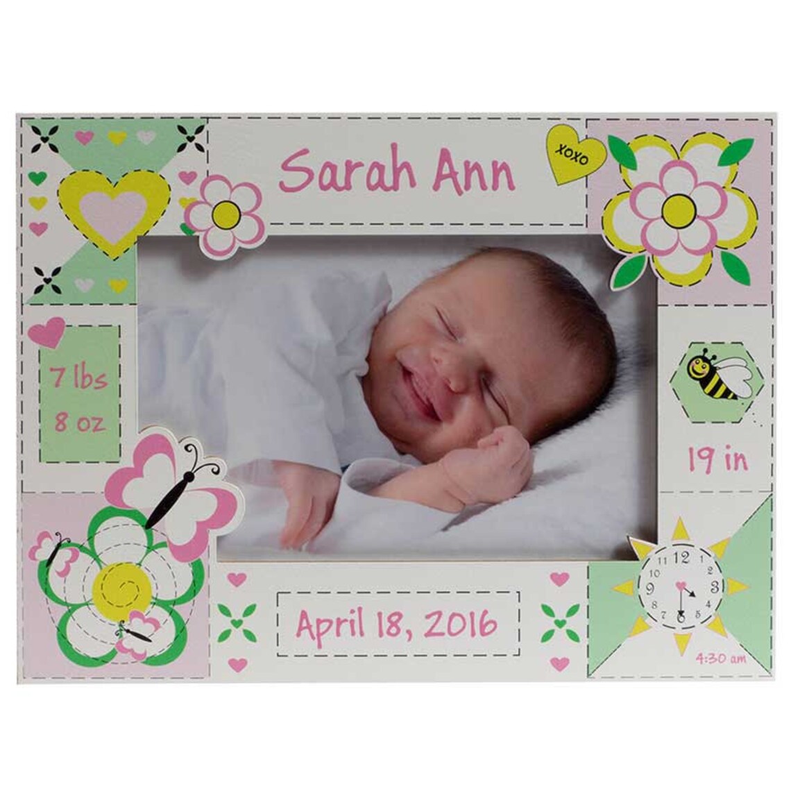 Personalized Baby Picture Frame Baby Girl Picture Frame New Etsy