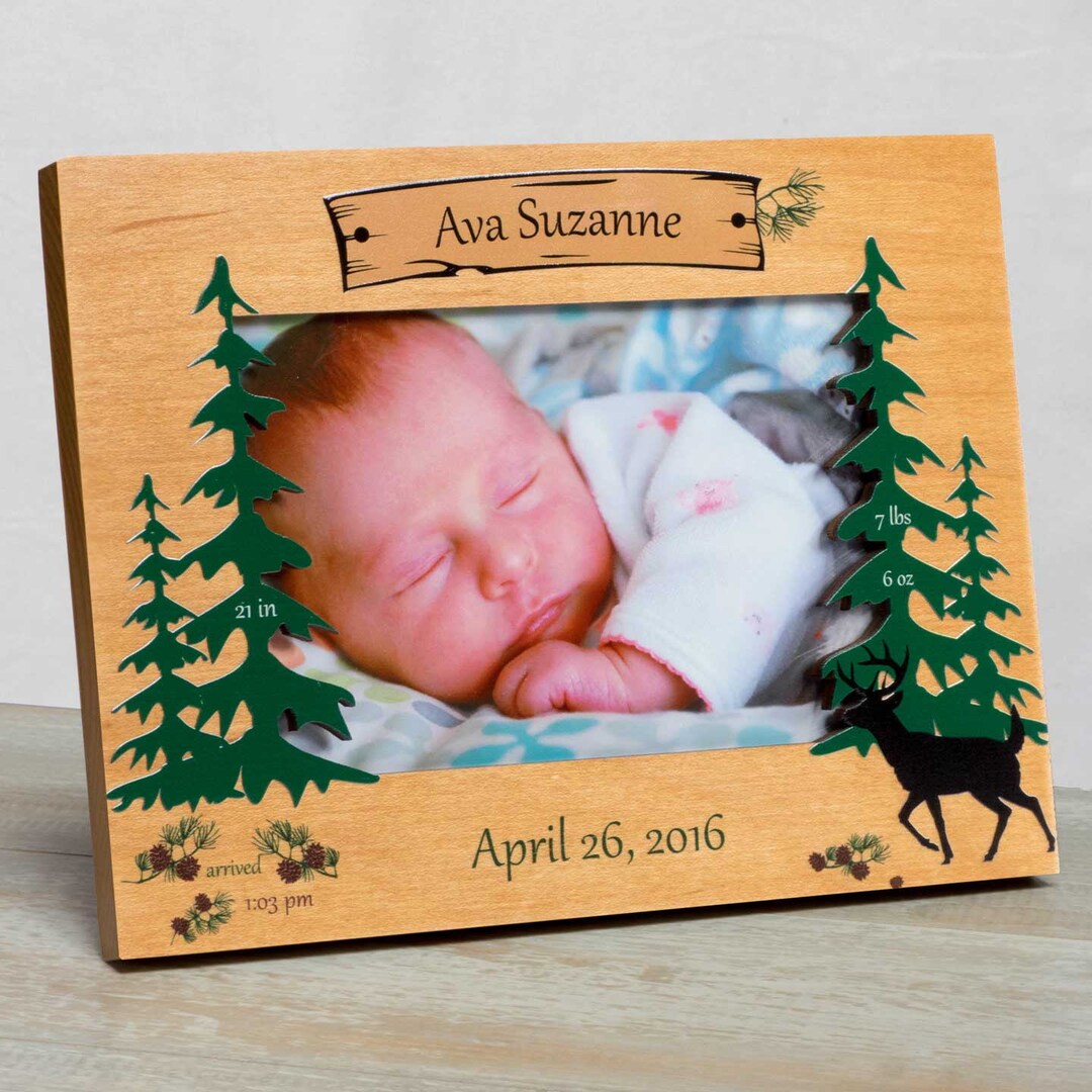 Personalized Baby Picture Frame Baby Girl Picture Frame New Etsy