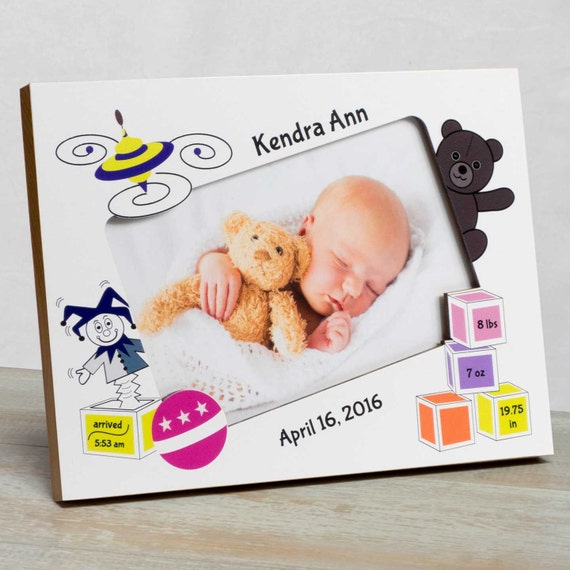 Personalized Baby Picture Frame Baby Girl Picture Frame New Etsy