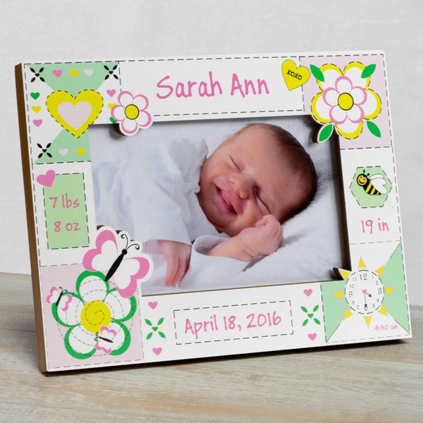 Baby Picture Frame Etsy