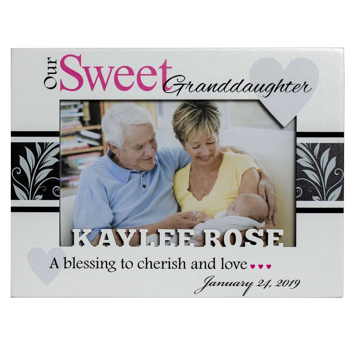 Personalized Baby Picture Frame First Grandchild Frame Etsy