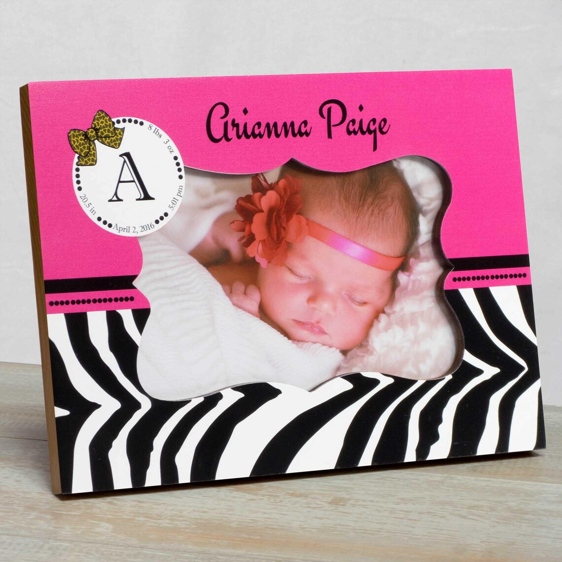 Personalized Baby Picture Frame Baby Girl Picture Frame New Etsy